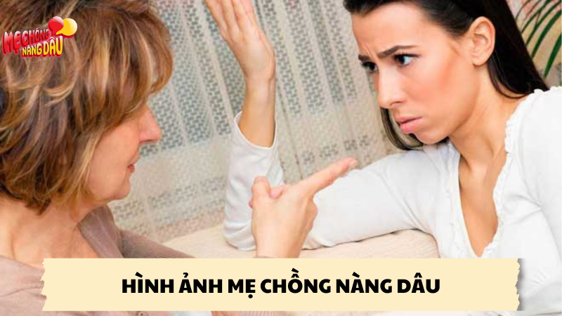 hình ảnh mẹ chồng nàng dâu